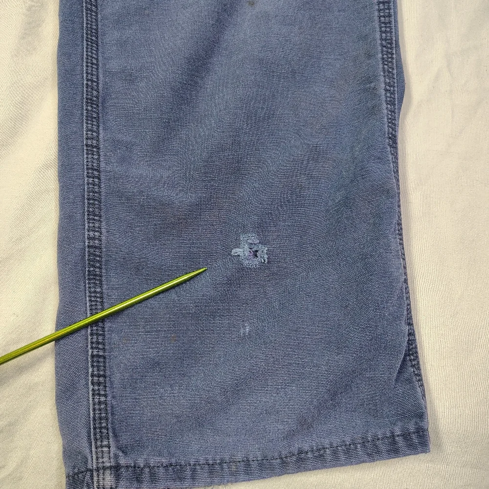 Carhartt FR Pants Mens Size 36x31 Blue Loose Straight‎